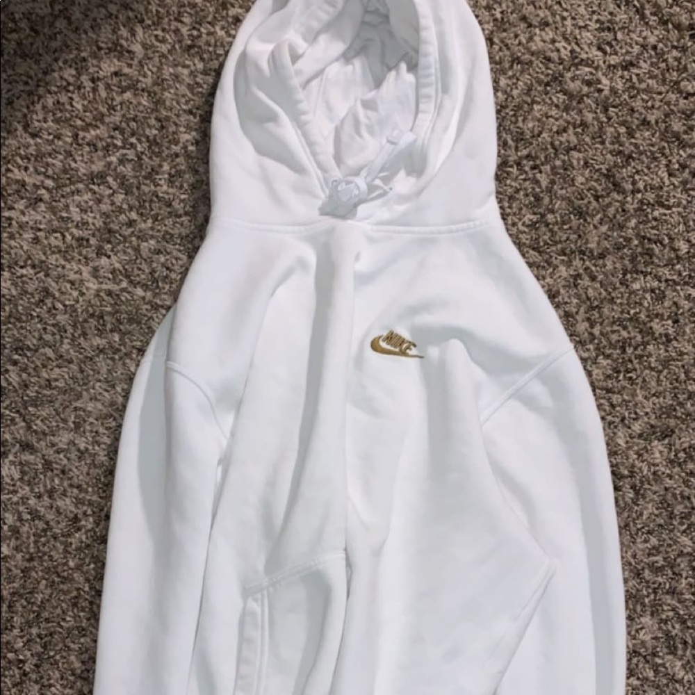White Nike Hoodie